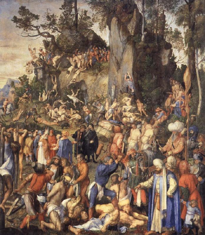 Albrecht Durer Martyrdom of the 10000 Christians